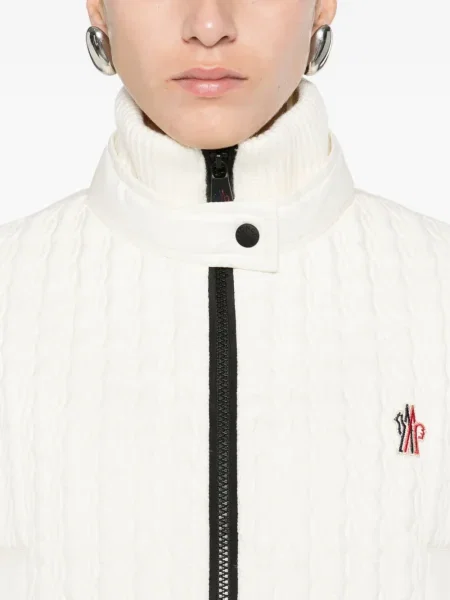 Geacă Moncler Grenoble alb