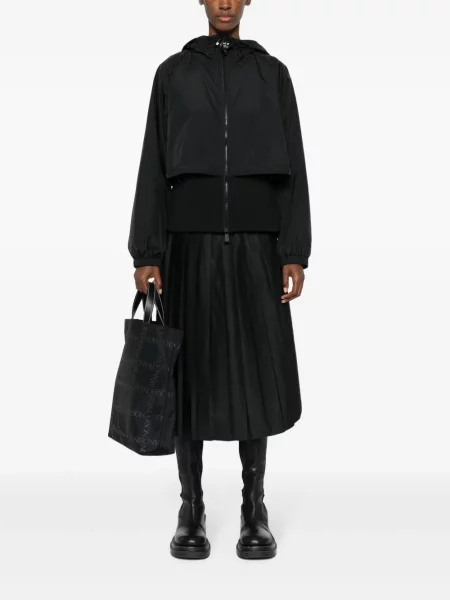 Striukė Moncler Grenoble su gobtuvu juoda