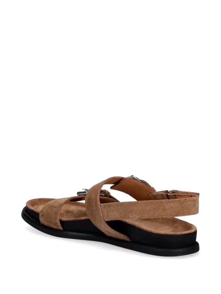 Sandale Vagabond cu cataramă slingback maro