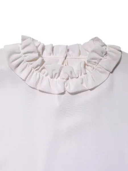 Bluză Dolce & Gabbana de mătase alb