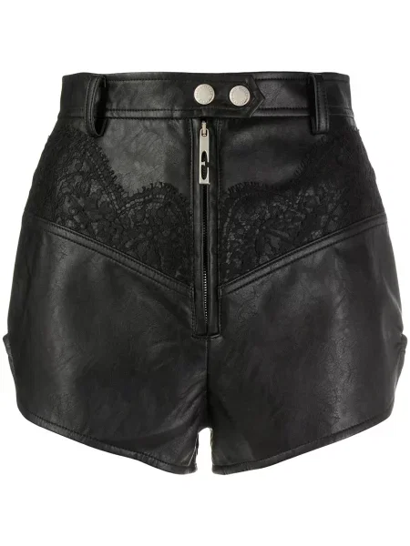 Pantaloni scurți Ellery din dantelă negru