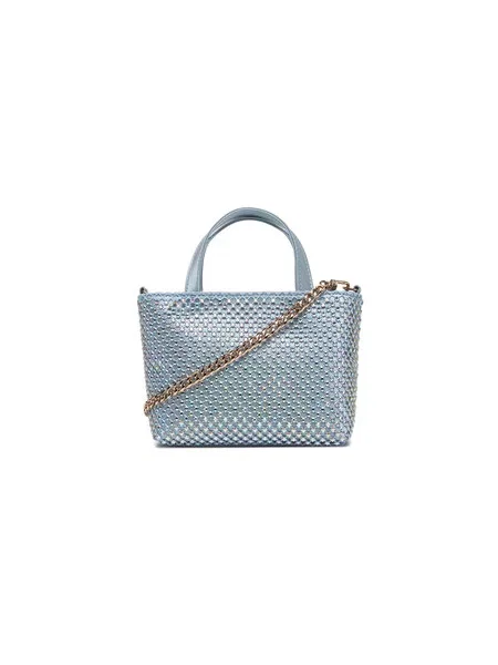 Kabelka Guess Tasmin Mini Svetlo modrá