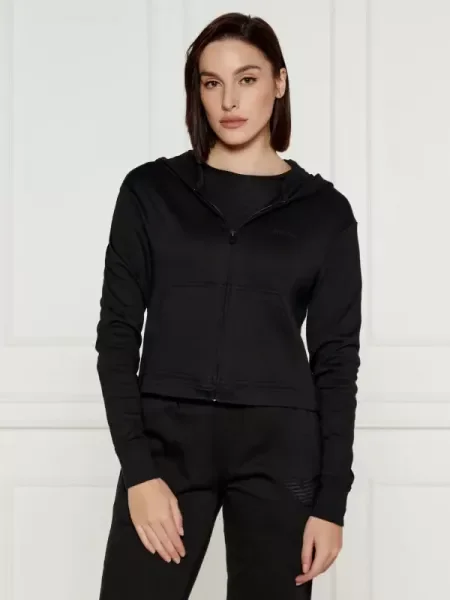 Calvin Klein Underwear Hanorac | Cropped Fit negru