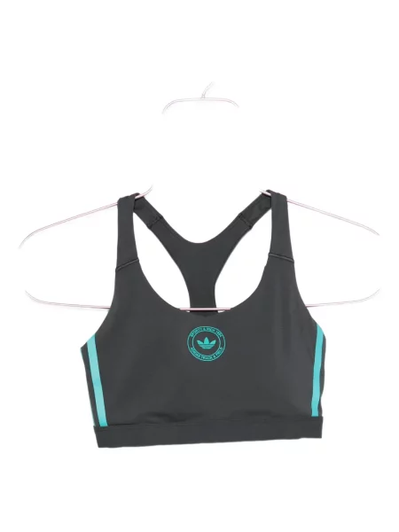 Sutien Adidas cu dungi roșu
