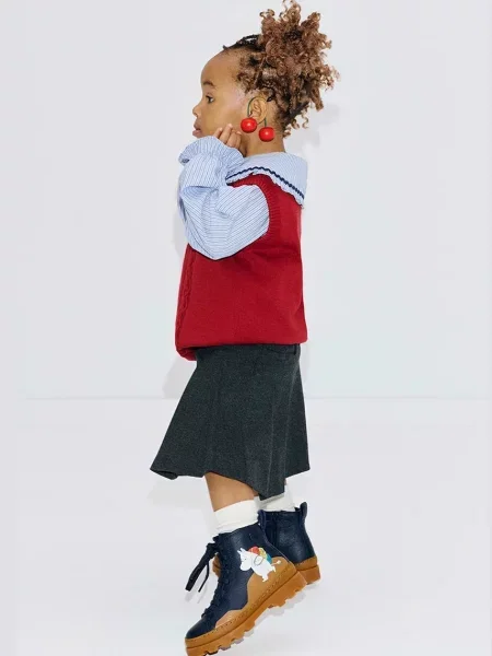 Camper bakancs gyerek bőr Brutus TWS Kids by Moomin