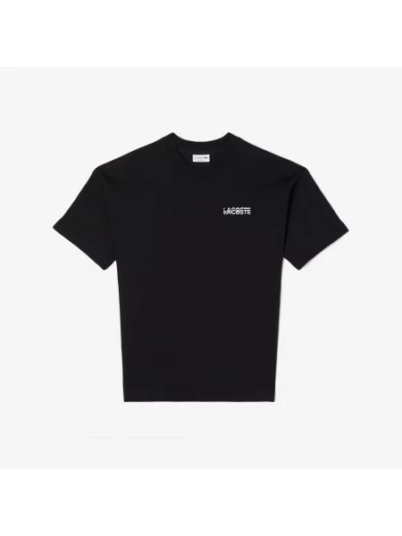Lacoste Koszulka Lacoste czarna