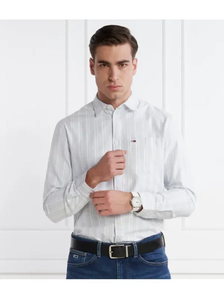 Tommy Jeans Cămașă albastru