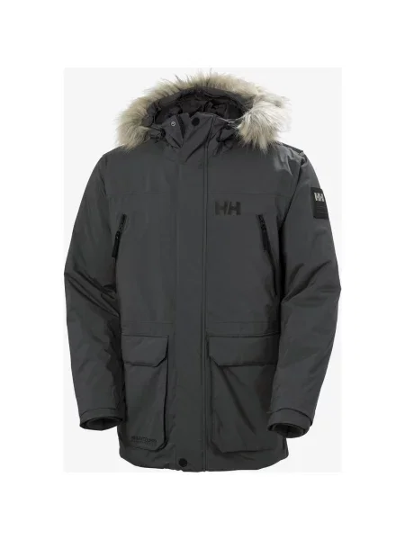 Kurtka damska Helly Hansen Reine Parka PrimaLoft ciemnoszary S szara