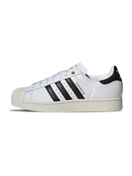 Sneakersy Adidas Superstar zamszowe białe