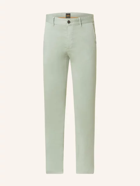 Boss Chino Kalhoty Chino Slim Fit světle zelená