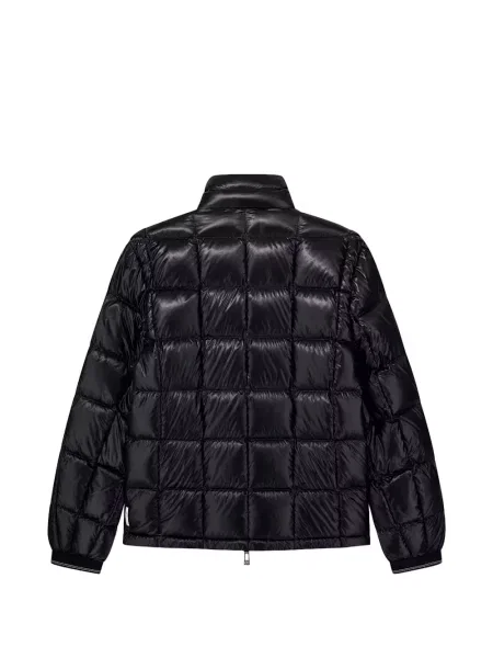 Matlasat geacă Armani Exchange cu autograf negru