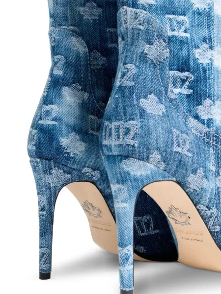 Botine Dsquared2 albastru
