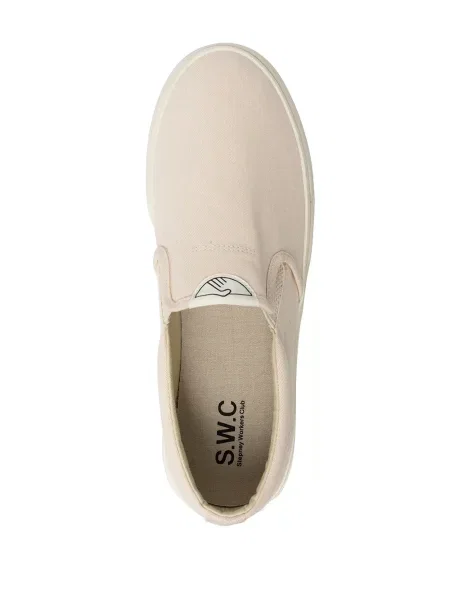 Sneakers Stepney Workers Club slip-on λευκό