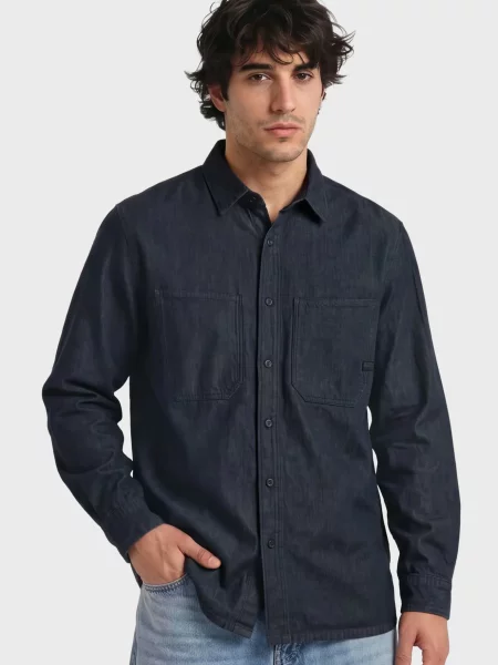 Сорочка G-star Raw синя