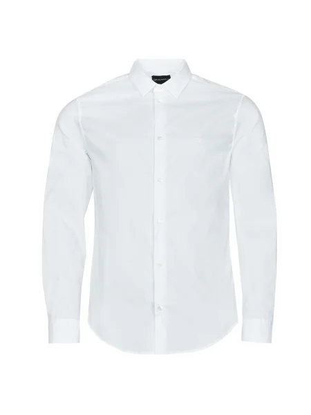 Košeľa Emporio Armani biela