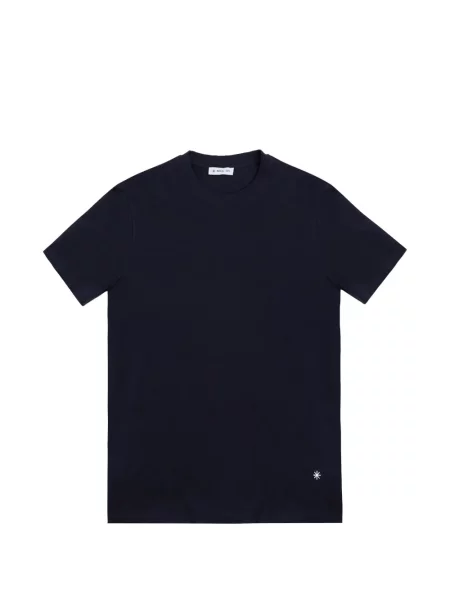 Tricou Manuel Ritz cu broderie albastru