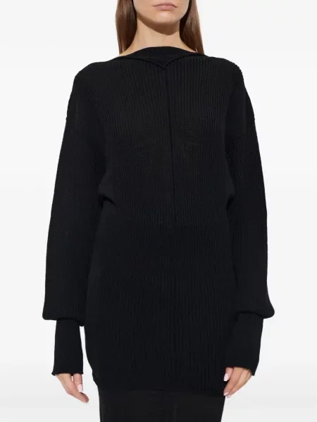 Lung pulover Rick Owens negru