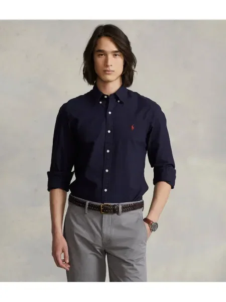 Polo Ralph Lauren Cămașă bleumarin / roșu albastru