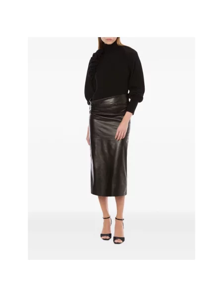 Sweter Alberta Ferretti czarny