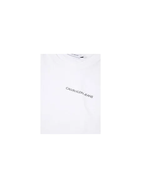 Calvin Klein Jeans Póló Regular Fit fehér