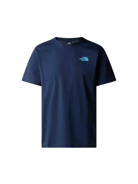 The North Face Koszulki Mężczyzna L SS Box NSE Tee niebieski