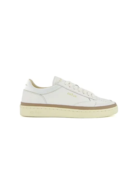 Sneakersy Ghoud skórzane białe