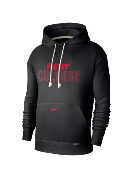 Lung tricou Nike cu buline din fleece negru