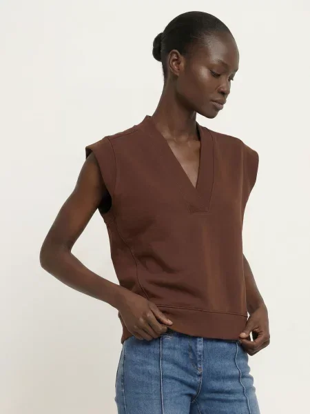 Reiss Bluza Willa Sweat braun