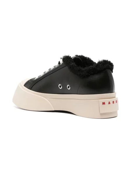 Sneakersy Marni skórzane czarne