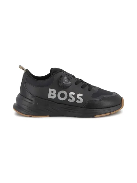 Sneakersy dziecięce Bosswear czarne