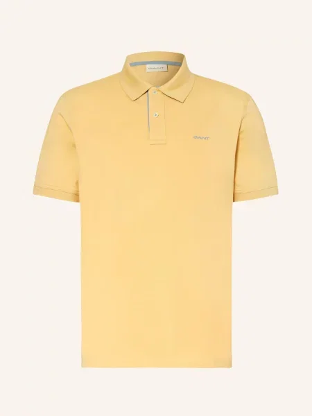 Gant Koszulka Polo Z Piki gelb żółte