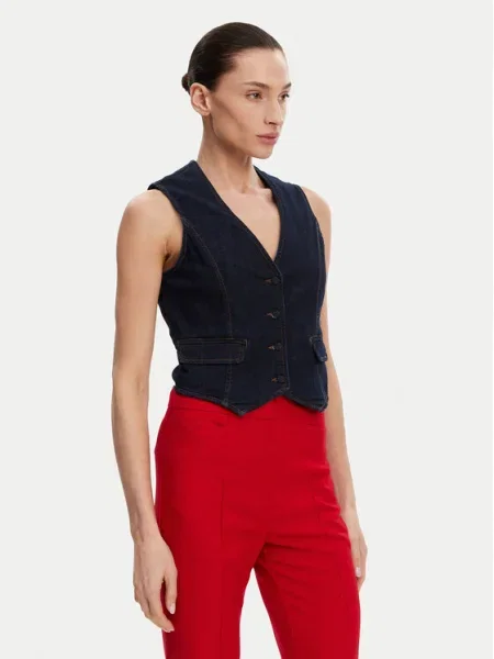 Fracomina Vestă elegantă Bleumarin