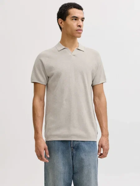 JACK & JONES Pulover JJHill ecru