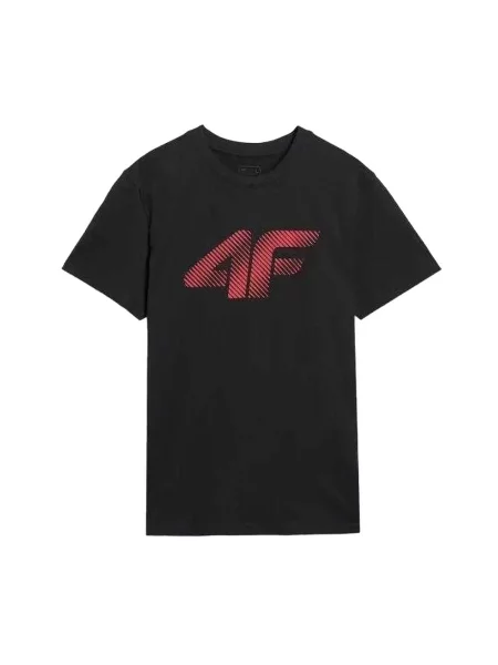 T-shirt Pojedynczy Jersey czarna