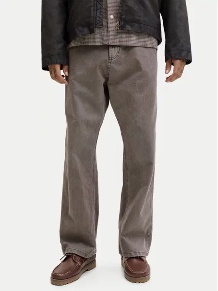 Jack & Jones Hlače iz tkanine Alex Baggy Fit bež
