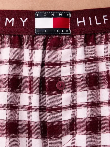 Tommy Hilfiger долнище на пижама дамско от розово