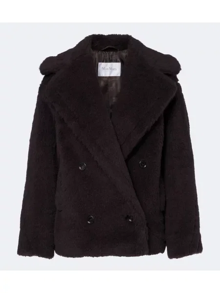 Geacă Max Mara de lână maro