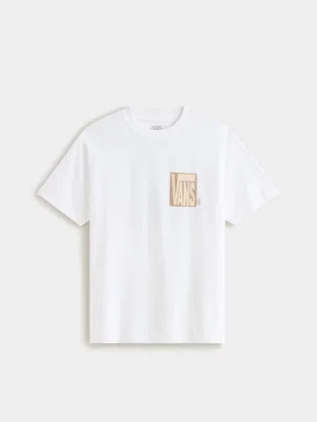 Стрейчевая футболка Vans белая