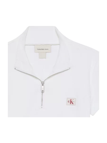 Calvin Klein Jeans Dirndl hlače bijela