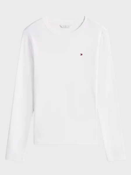 Лонгслів Tommy Hilfiger білий