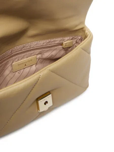 PATRIZIA PEPE Torba za čez ramo bež