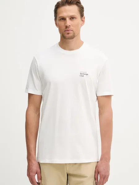Armani Exchange t-shirt biała