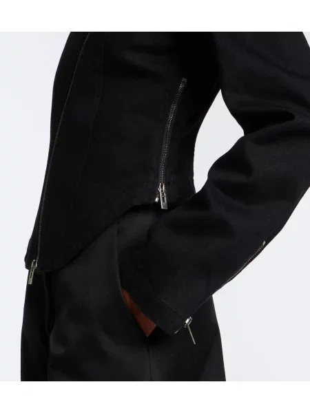 Geacă de blugi Alaïa negru