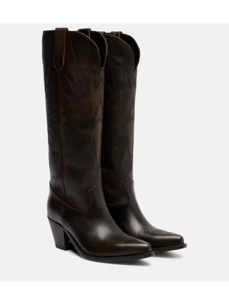 Cizme de cowboy Golden Goose din piele cowboy
