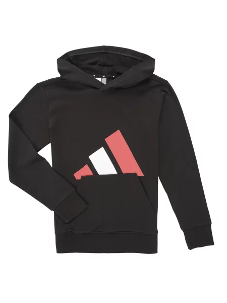 Majica s kapuljačom Adidas crna