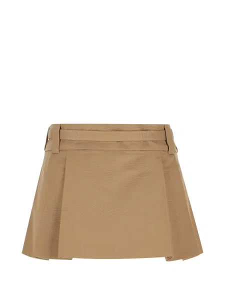 Cu centură fusta mini Miu Miu