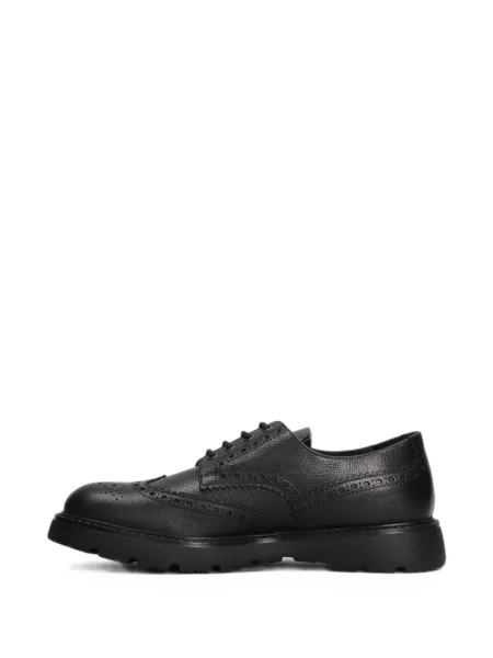Brogues Doucal's din piele negru