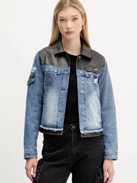 Desigual Geacă de blugi Contrast Mickey albastru