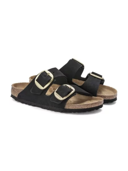Birkenstock Klapki Arizona Big Buckle czarny