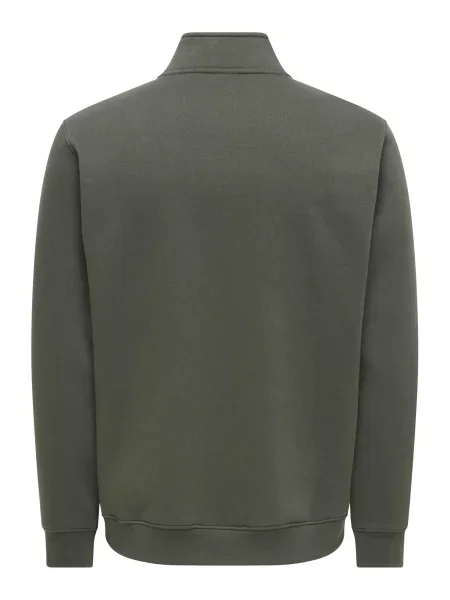 Only & Sons Mikina ONSDAWSON farby bahna
